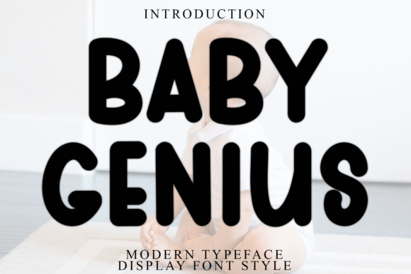 Baby Genius Font Review: An Elegant Display Typeface for Branding