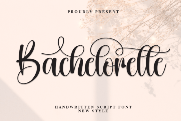 Bachelorette Handwritten Font for Web Design Projects