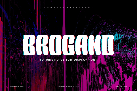 Brogand: A Futuristic Display Font for Modern Editorial Design