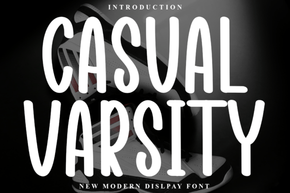 Casual Varsity Display Font for Modern Marketing Campaigns