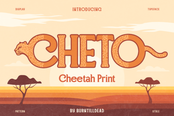 Cheto Font Review: A Wild Typeface for Bold Branding