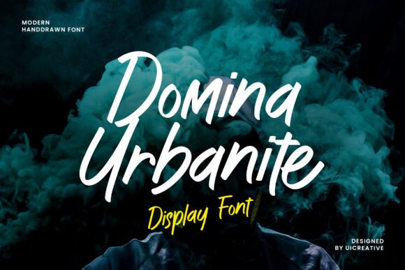 Domina Urbanite: A Modern Luxury Display Font for Digital Design