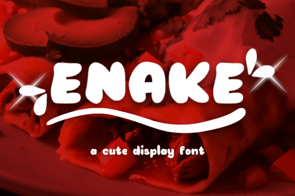 Enake Display Font for Modern Campaign Visuals