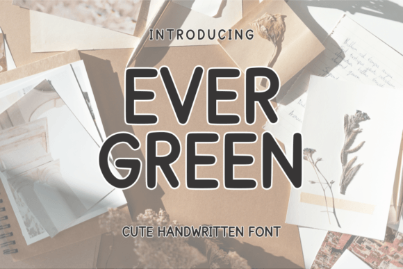 Ever Green: A Handwritten Font for Small Business Branding