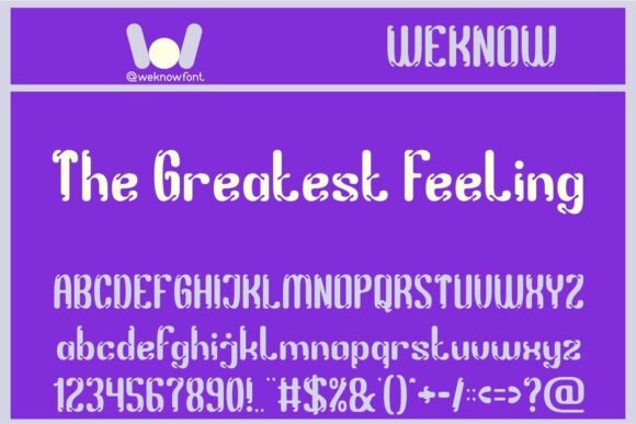 Greatest Feeling: A Display Font That Elevates Small Business Branding