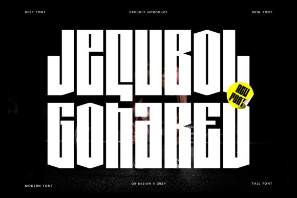 Jequbol Gohared Font for Handmade Labels and Branding