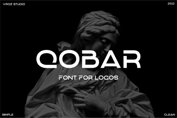 Qabar: A Minimalist Sans Serif Font for Logo Design and Branding