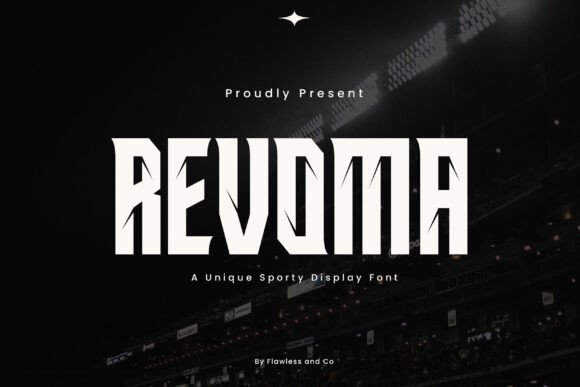 Revoma Display Font: Racing Energy for Marketing Campaigns