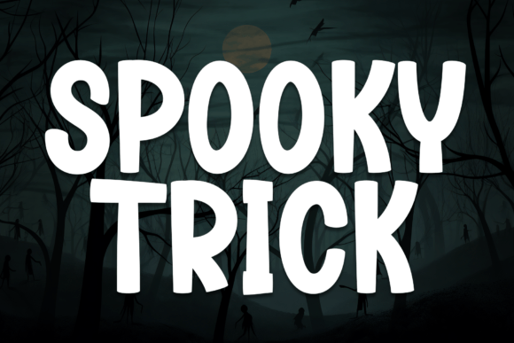 Spooky Trick: A Handwritten Display Font for Charming Brand Identities